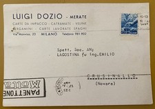 CARTOLINA PUBBLICITARIA MERATE