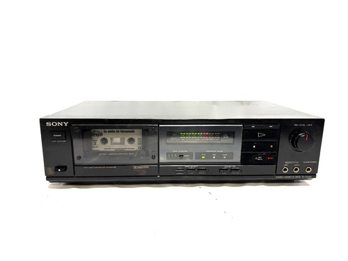Sony cassette tape deck - cassette,