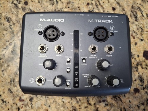 Audio track interfaccia 2 - m-audio, m-track