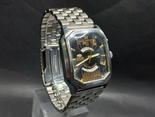 Orologio da polso Orient Multi Calendario,Orologi Automatici Giapponesi,Raro Orologio Giapponese