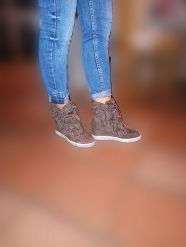 Scarpe donna tacco zeppa