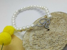BRACCIALE CON INIZIALE PERLE