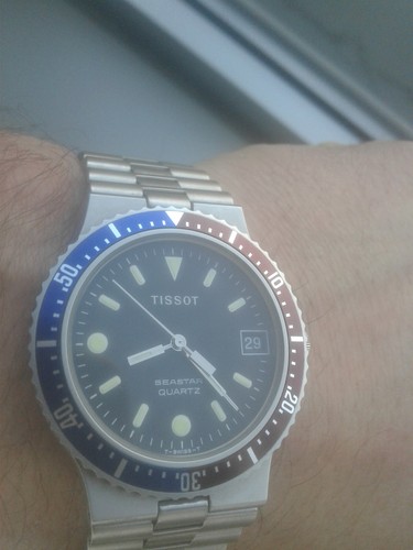 Tissot seastar pepsi diver - seastar,
