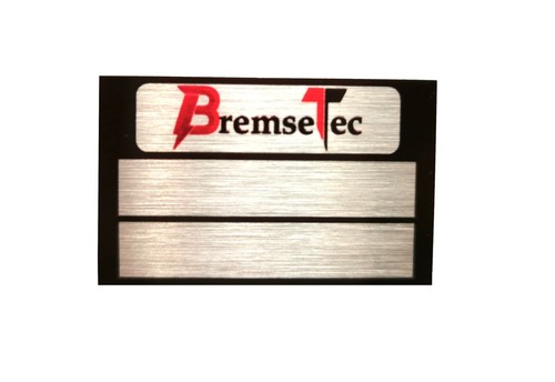Targhette alluminio con logo - alluminio,