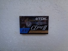 Audiocassetta vintage TDK