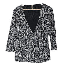 Vintage y2K surplice nero