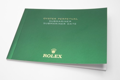 Opuscolo data rolex submariner - data,