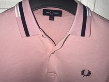 Polo uomo FRED PERRY rosa