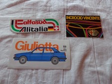 ALFA ROMEO LOTTO ADESIVI