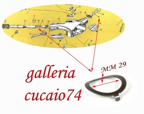 Rondella elastica con - elastica,