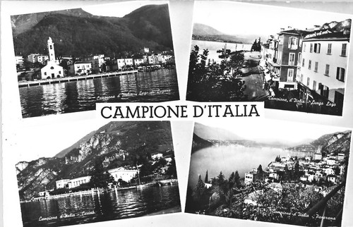 Campione italia vedutine - campione,