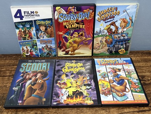 Lot scooby doo - 6, dvds