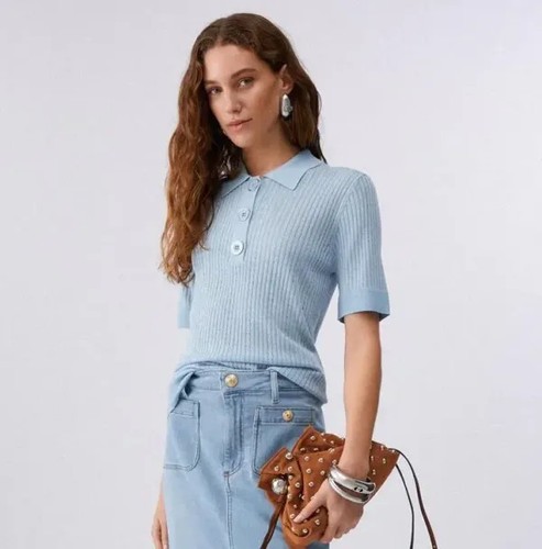 Liu white polo in maglia - white,