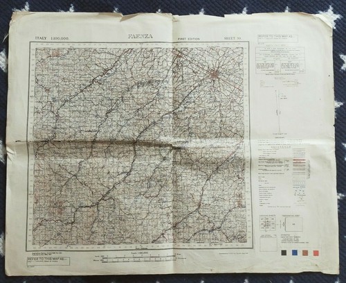 Mappa cartina faenza - mappa, - cartina