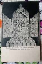 RICORDO DI RAVENNA regio nazionale tabernacolo in legno  Bella !!