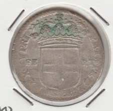 VITTORIO AMEDEO II REGNO DI SARDEGNA 5 SOLDI 1706 TORINO CON OSSIDAZIONI #ANT