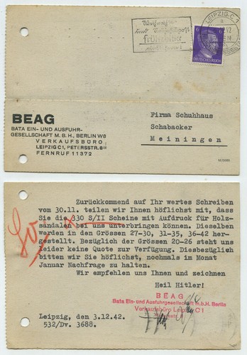 93849 cartolina beag - beag, bata