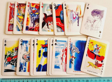 POKER CARDS GAME GO NAGAI manga anime fumetti ROBOT MAZINGER shogun guerrieri,giocattoli