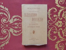 Ricordo del sommo pittore bresciano Alessandro Bonvicino il Moretto 1899 Brescia