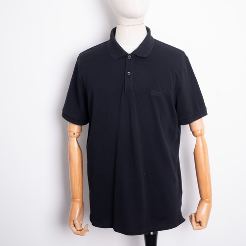 Polo uomo hugo boss nera - polo,