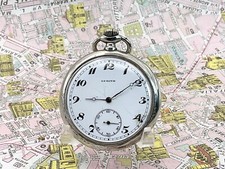 Zenith metallo . Rara cassa non apribile . 1920 .  OROLOGIO TASCA