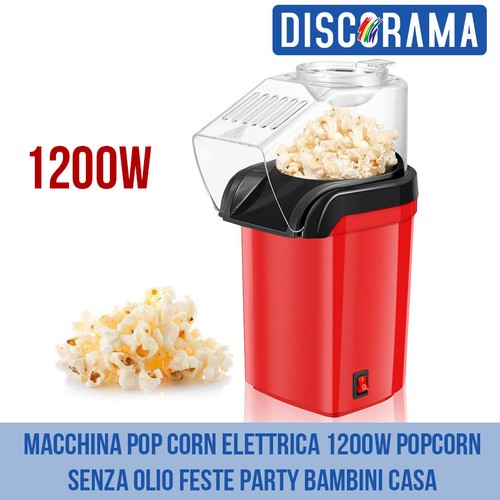 Macchina pop corn elettrica - macchina,