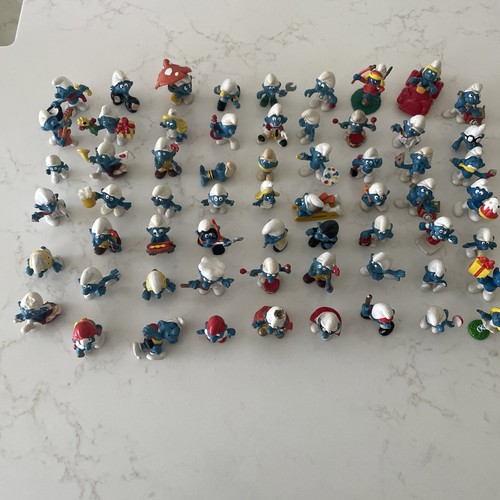 Large vintage smurf figure - large,