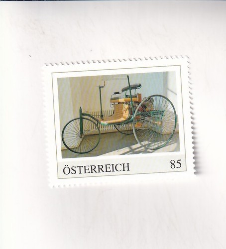 Francobollo austria auto - pm,