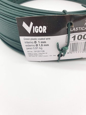 FILO FERRO PLASTICATO VERDE P/LEGATURA MT.100