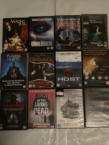 Horror dvd bundle joblot - -,