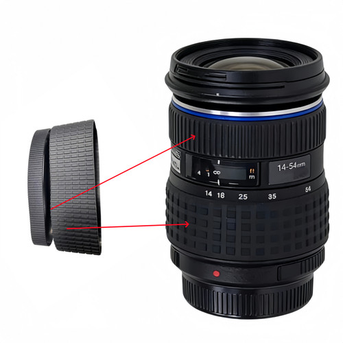 Anello zoom obiettivo messa - , a