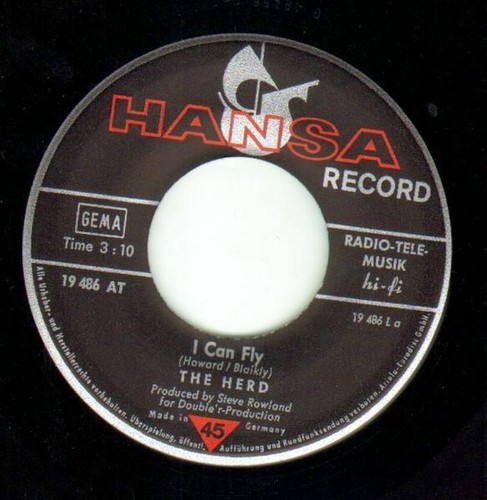 Herd can fly singolo vinile - can,