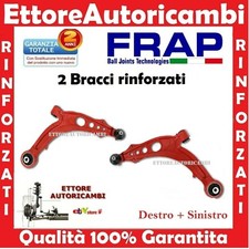 2 BRACCI OSCILLANTI INFERIORI FRAP RINFORZATI ROSSI FIAT PUNTO (188) TRAPEZI