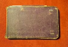 documenti antichi. Diario di viaggio,9x14,5,del 1875;con portamatite!molto bello