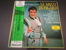 4 LP box Mozart Le nozze di Figaro Bohm Prey Janowitz  BPO  Japan