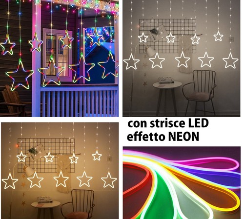 Catena tenda luminosa - luminosa, di