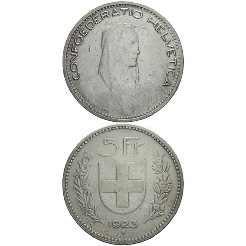 Svizzera franchi 1923 - 5,