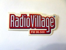 VECCHIO ADESIVO TV RADIO / Old