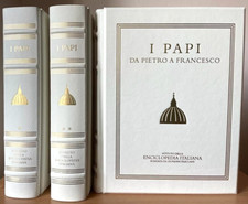 TRECCANI-I PAPI-3 VOL DA PIETRO A FRANCESCO-IST. D. ENCICLOPEDIA ITALIANA -LUSSO
