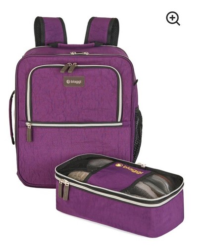 Zaino biaggi carry cube viola - biaggi,