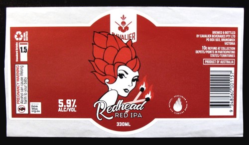 Cavalier brewing redhead - cavalier,