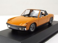 Modellino auto arancione VW