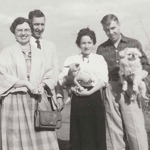Foto istantanea vintage