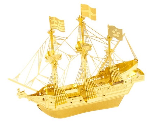 Golden hind doré kit métal - doré,