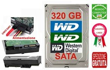 WESTERN DIGITAL 320 GB HARD DISK SATA  WD32BBG INTERNO PC FISSO BLUE,GREEN,BLACK