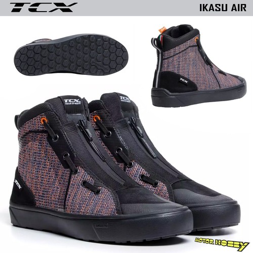 Scarpe moto tcx ikasu air - air, nero