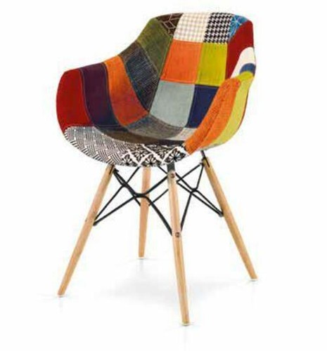 Sedia patchwork 5x60x81h - patchwork,, 55,5x60x81h