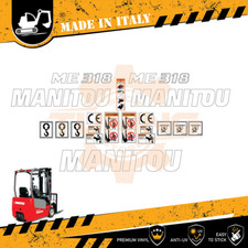 Decalcomania Adesivi Mezzi da Lavoro Manitou ME318 serie 3