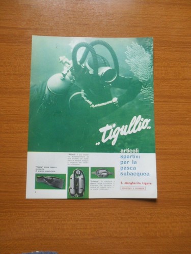 1960 tigullio autorespiratore - 1960,