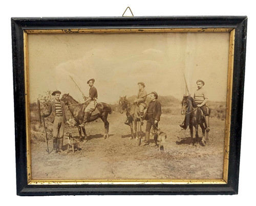 Quadro con antica fotografia - quadro,